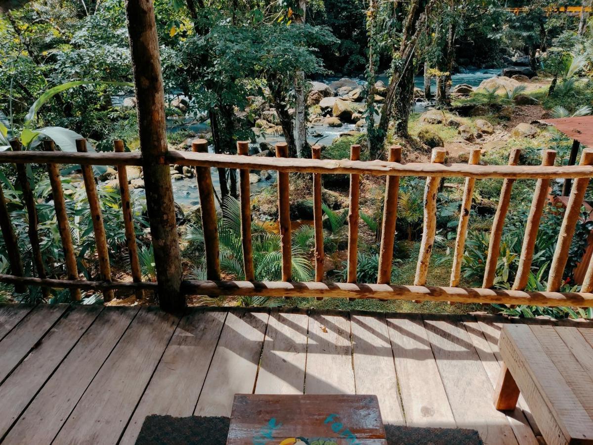 Cabaña Vista Río Celeste Rio Celeste Exterior foto