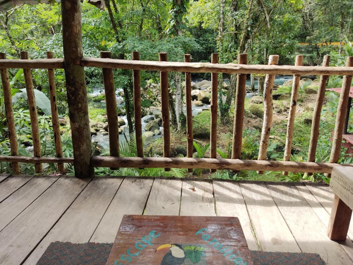 Cabaña Vista Río Celeste Rio Celeste Exterior foto